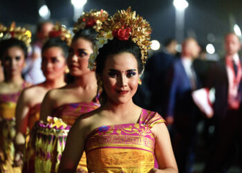 Una danza indonesiana per il governo