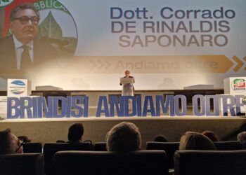 De Rinaldis Saponaro, Brindisi “città Governo”