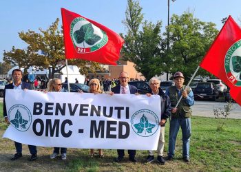 Scene di lotta a Marina di Ravenna