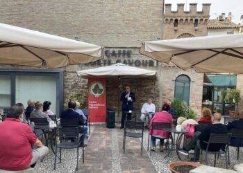 Chiusura campagna elettorale del Pri a Ravenna con il segretario nazionale Saponaro