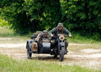 Il guerriero in motoretta