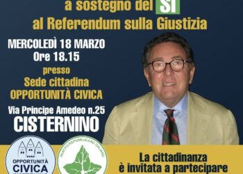 Corrado De Rinaldis Saponaro, le ragioni del Sì